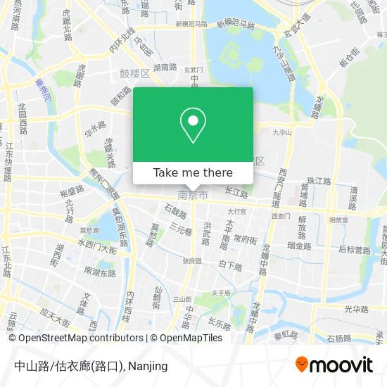 中山路/估衣廊(路口) map