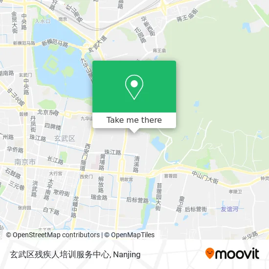 玄武区残疾人培训服务中心 map