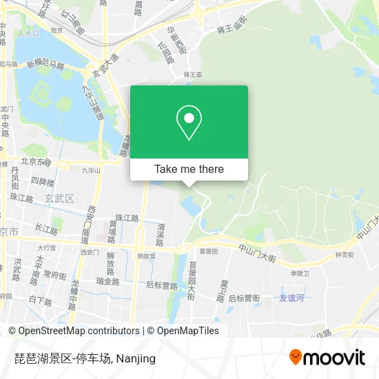 琵琶湖景区-停车场 map