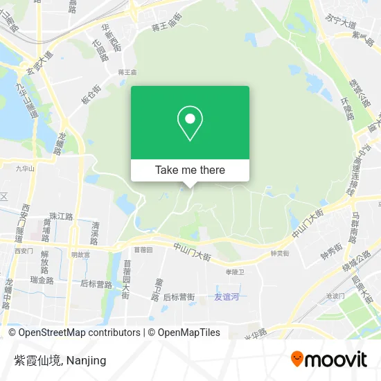 紫霞仙境 map