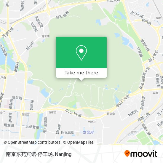 南京东苑宾馆-停车场 map