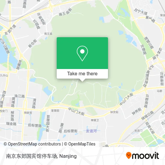 南京东郊国宾馆停车场 map