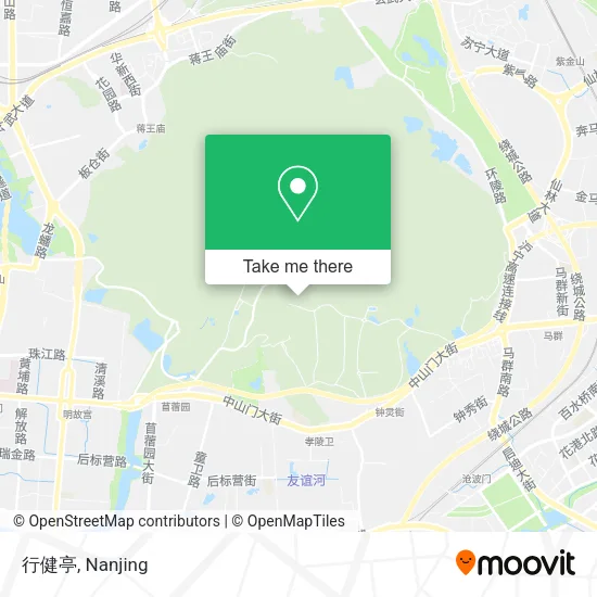 行健亭 map