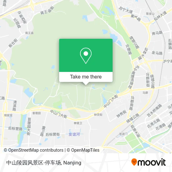 中山陵园风景区-停车场 map
