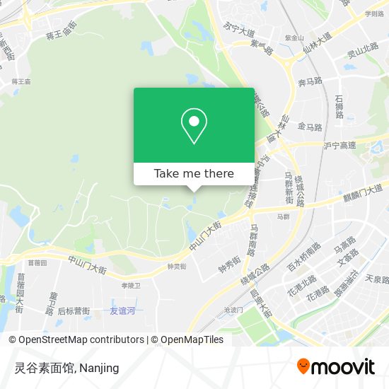 灵谷素面馆 map