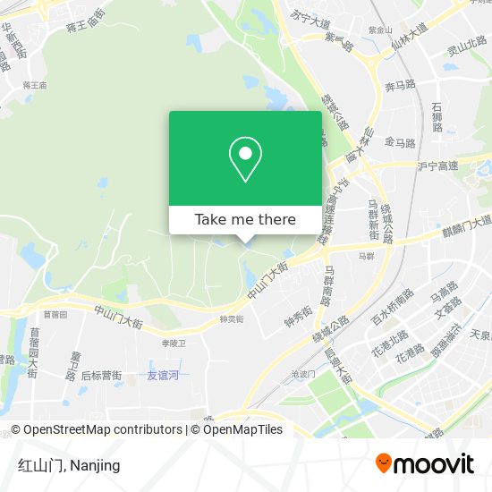 红山门 map