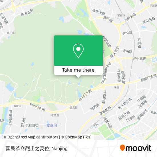 国民革命烈士之灵位 map