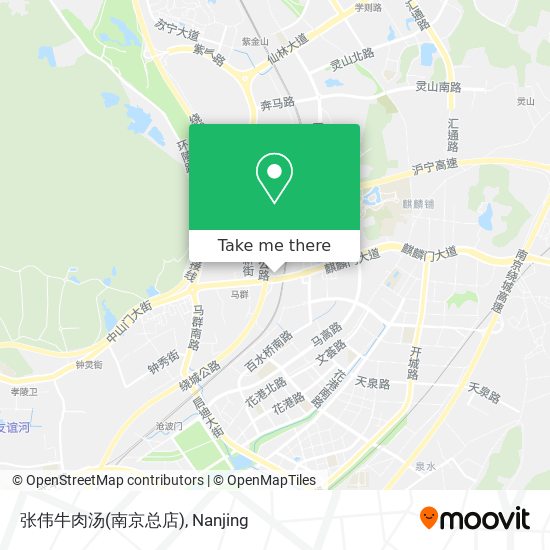 张伟牛肉汤(南京总店) map