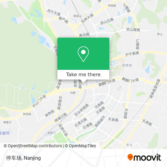 停车场 map