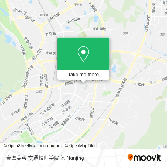 金鹰美容·交通技师学院店 map