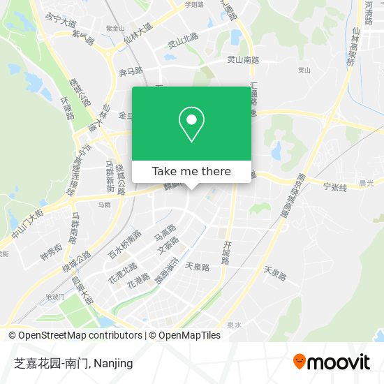 芝嘉花园-南门 map