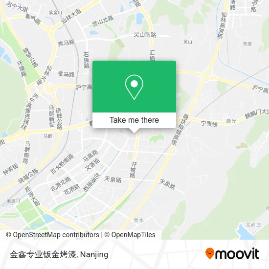 金鑫专业钣金烤漆 map