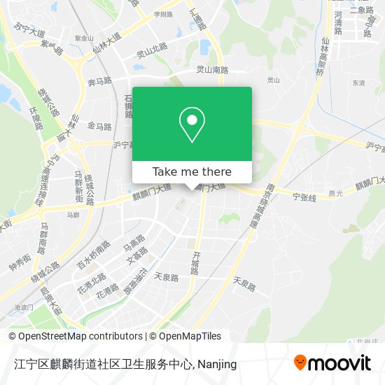 江宁区麒麟街道社区卫生服务中心 map
