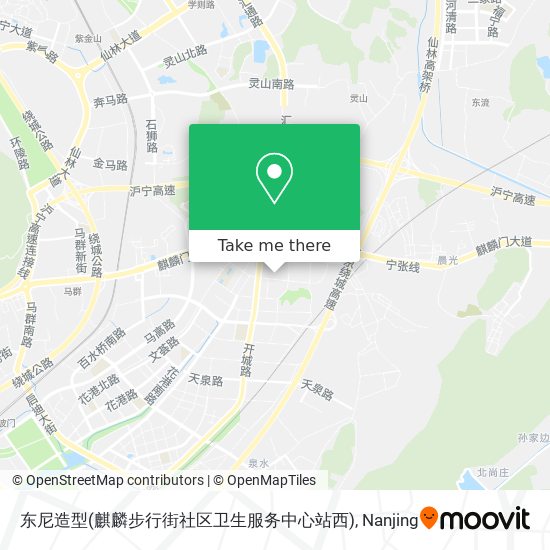 东尼造型(麒麟步行街社区卫生服务中心站西) map