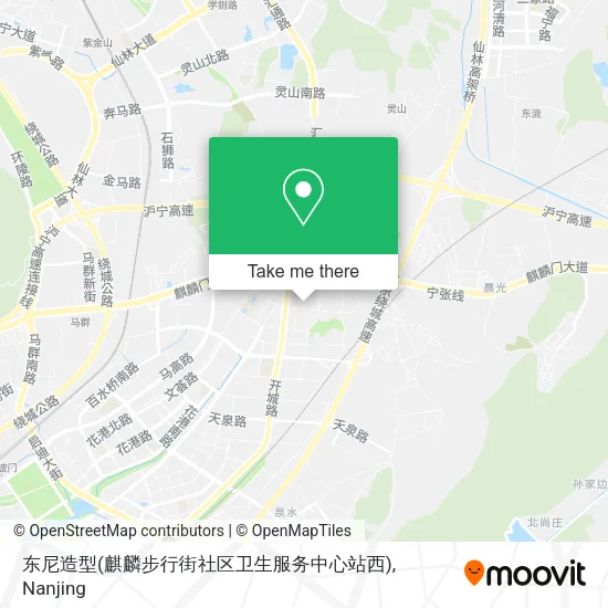 东尼造型(麒麟步行街社区卫生服务中心站西) map