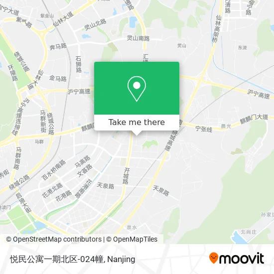 悦民公寓一期北区-024幢 map