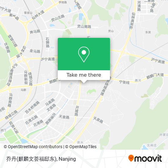 乔丹(麒麟文荟福邸东) map