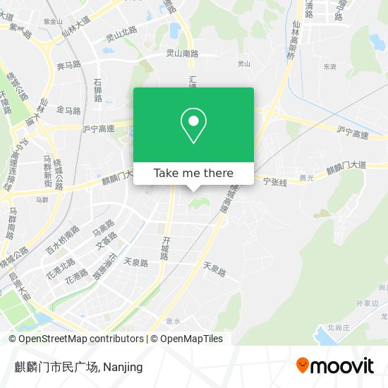 麒麟门市民广场 map
