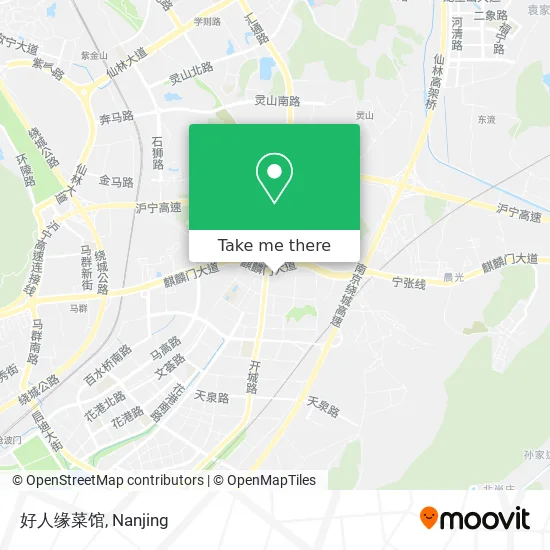 好人缘菜馆 map