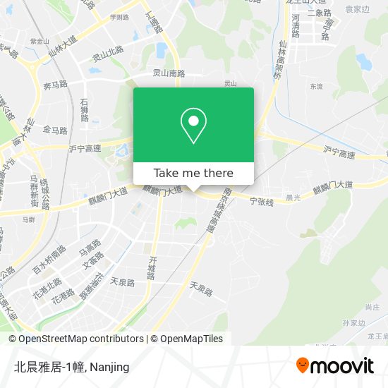 北晨雅居-1幢 map