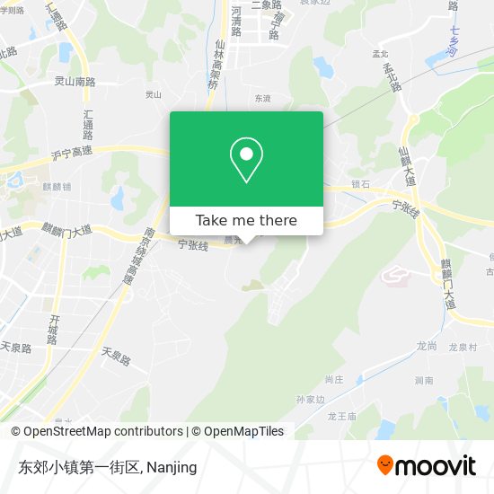 东郊小镇第一街区 map