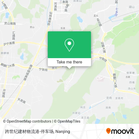 跨世纪建材物流港-停车场 map