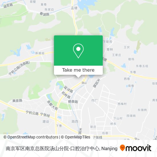 南京军区南京总医院汤山分院-口腔治疗中心 map