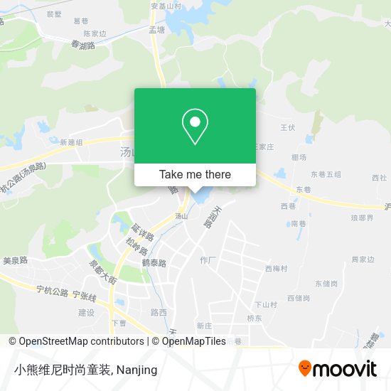 小熊维尼时尚童装 map