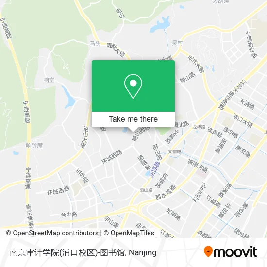 南京审计学院(浦口校区)-图书馆 map