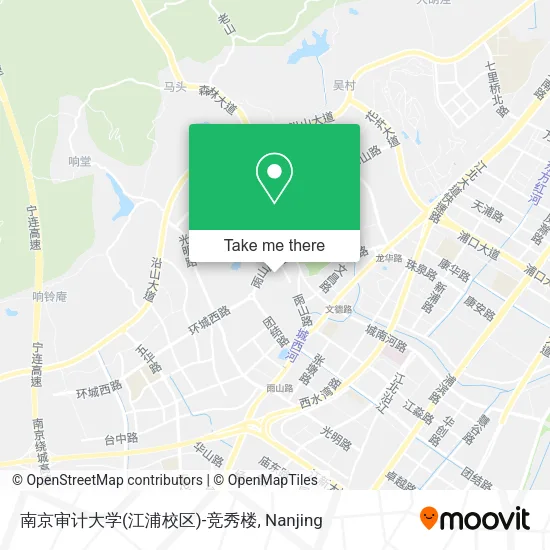 南京审计大学(江浦校区)-竞秀楼 map