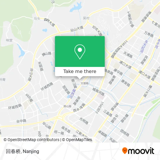 回春桥 map
