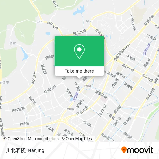 川北酒楼 map