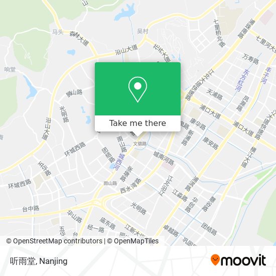 听雨堂 map