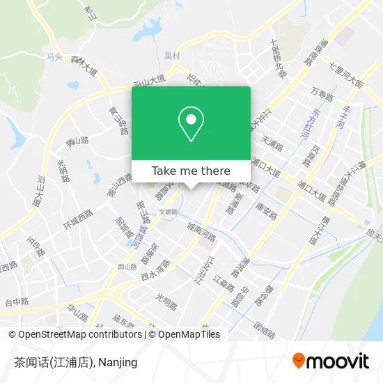 茶闻话(江浦店) map