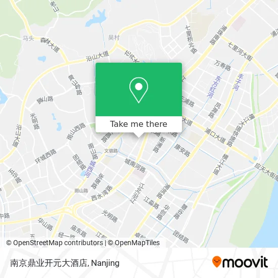 南京鼎业开元大酒店 map