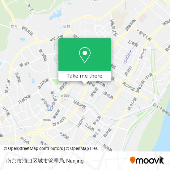 南京市浦口区城市管理局 map