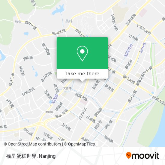 福星蛋糕世界 map
