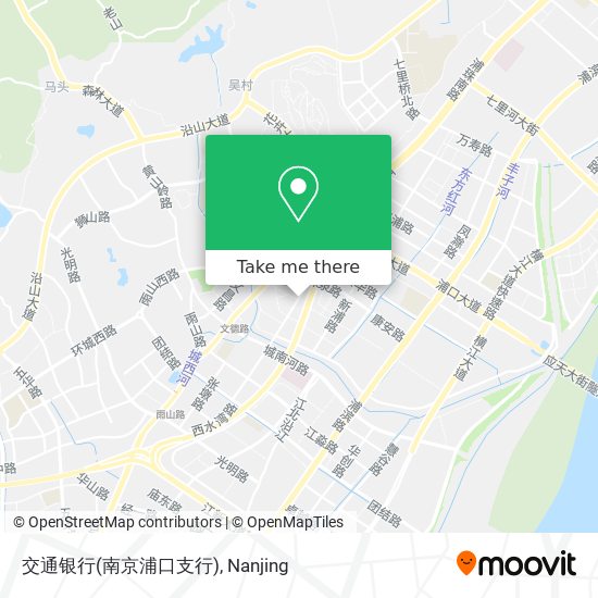 交通银行(南京浦口支行) map