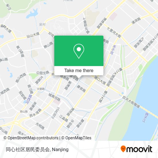 同心社区居民委员会 map