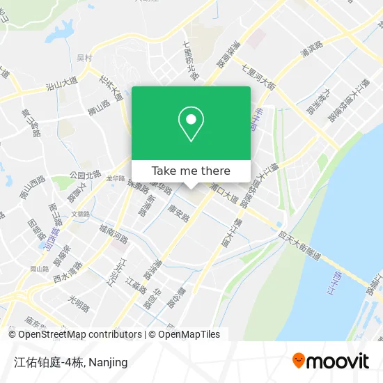 江佑铂庭-4栋 map