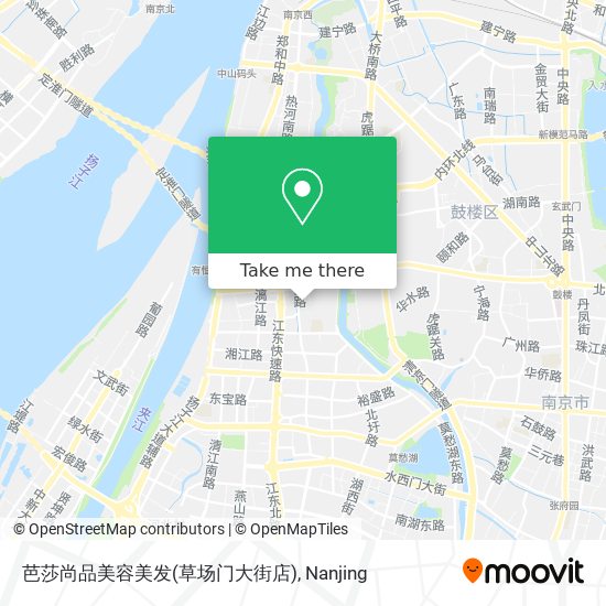芭莎尚品美容美发(草场门大街店) map