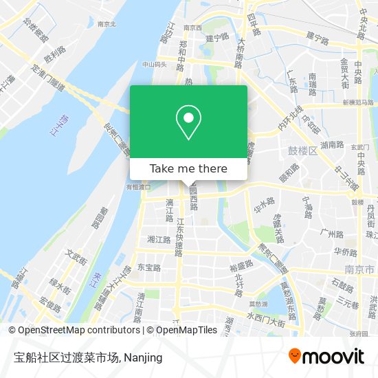 宝船社区过渡菜市场 map