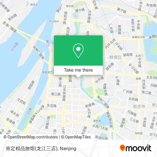 肯定精品旅馆(龙江三店) map