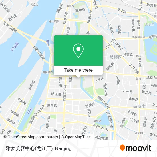 雅梦美容中心(龙江店) map