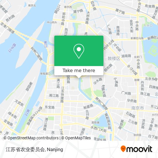 江苏省农业委员会 map