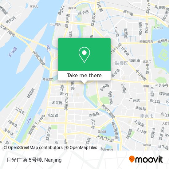 月光广场-5号楼 map