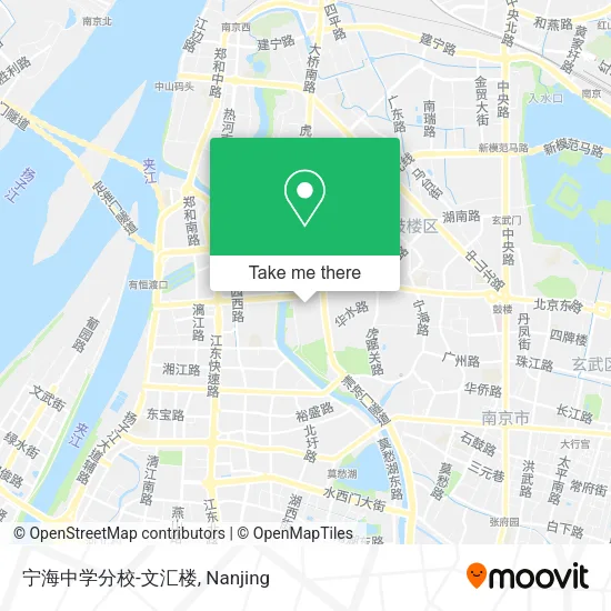 宁海中学分校-文汇楼 map