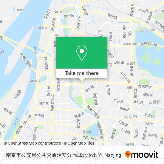 南京市公安局公共交通治安分局城北派出所 map
