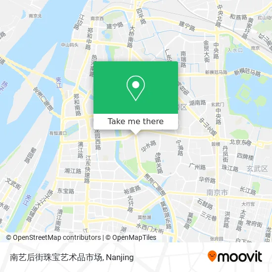 南艺后街珠宝艺术品市场 map