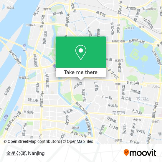 金星公寓 map